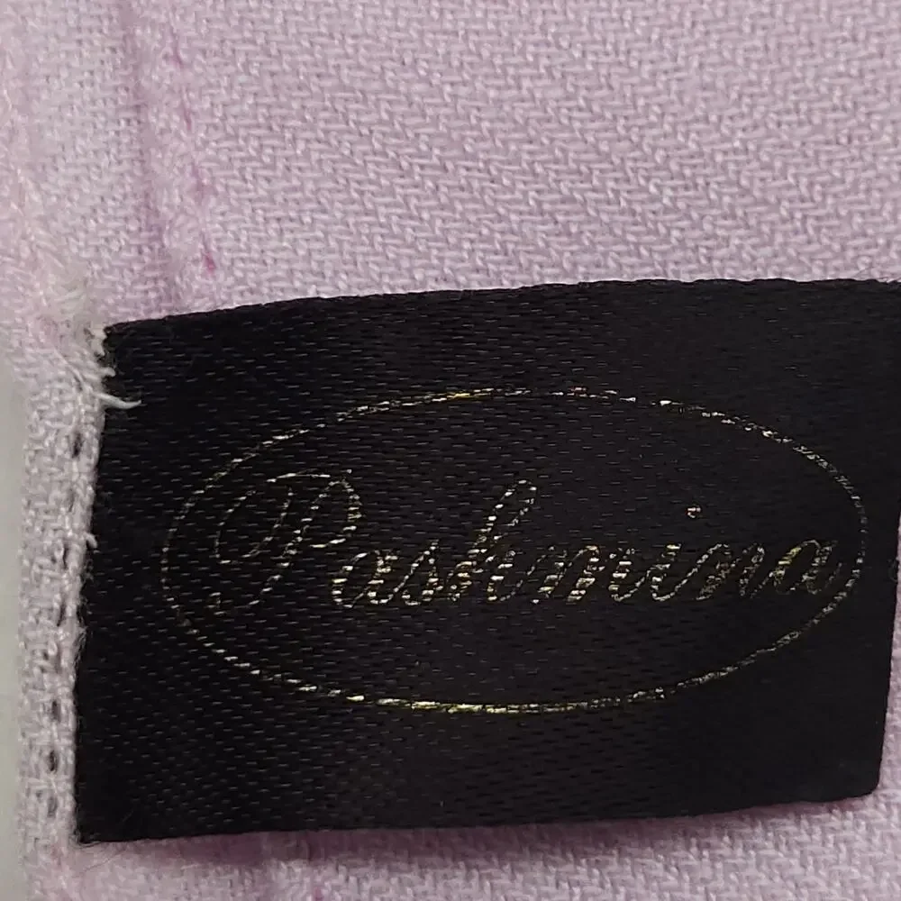 PASHMINA Scarf Poly Viscose Blend Shawl Wrap Lavender Travel Cruise Italy 74x31